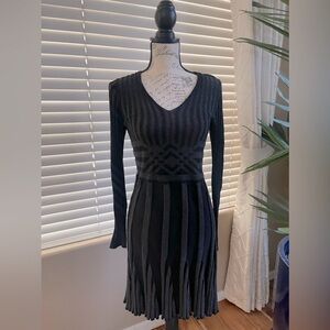 Pleated Cotton Dress
